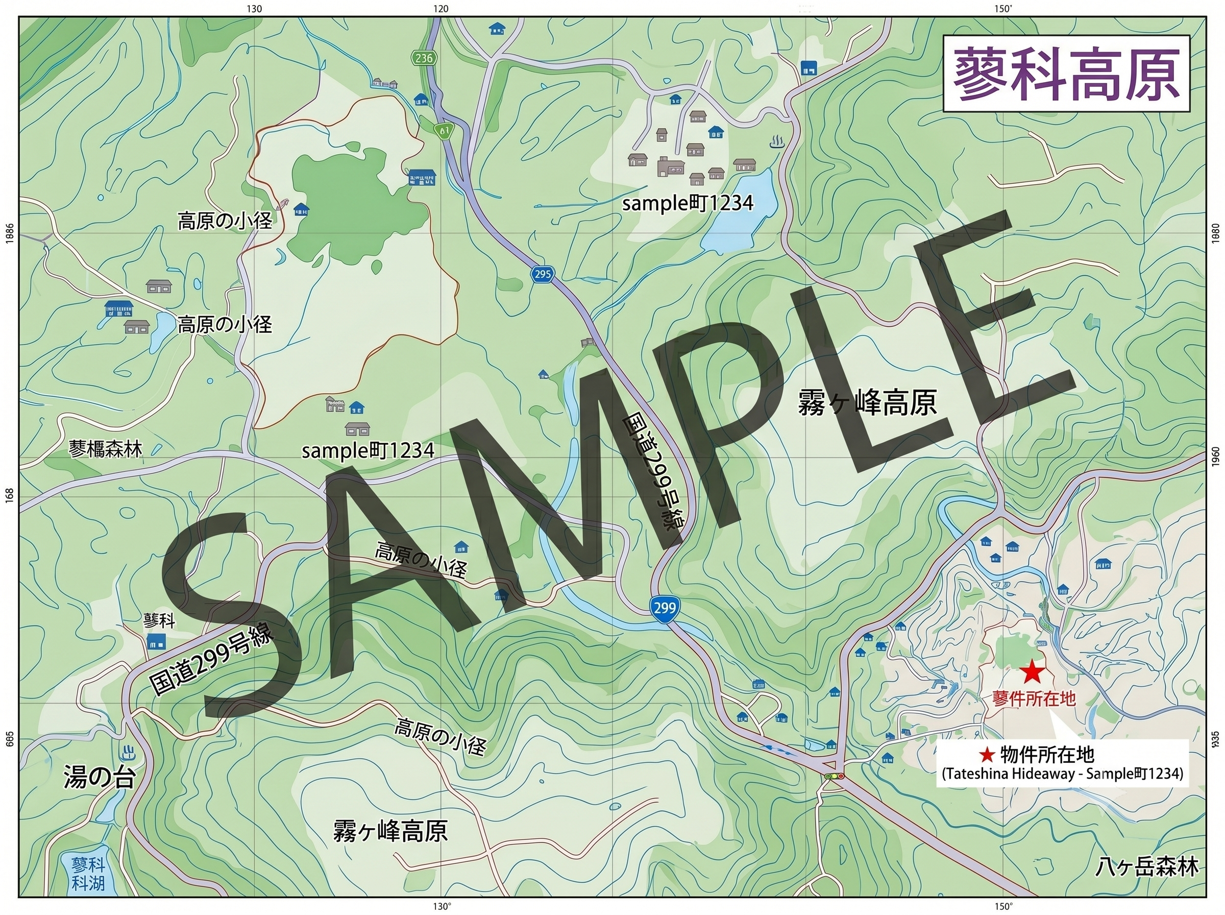 エリア地図（ダミー）